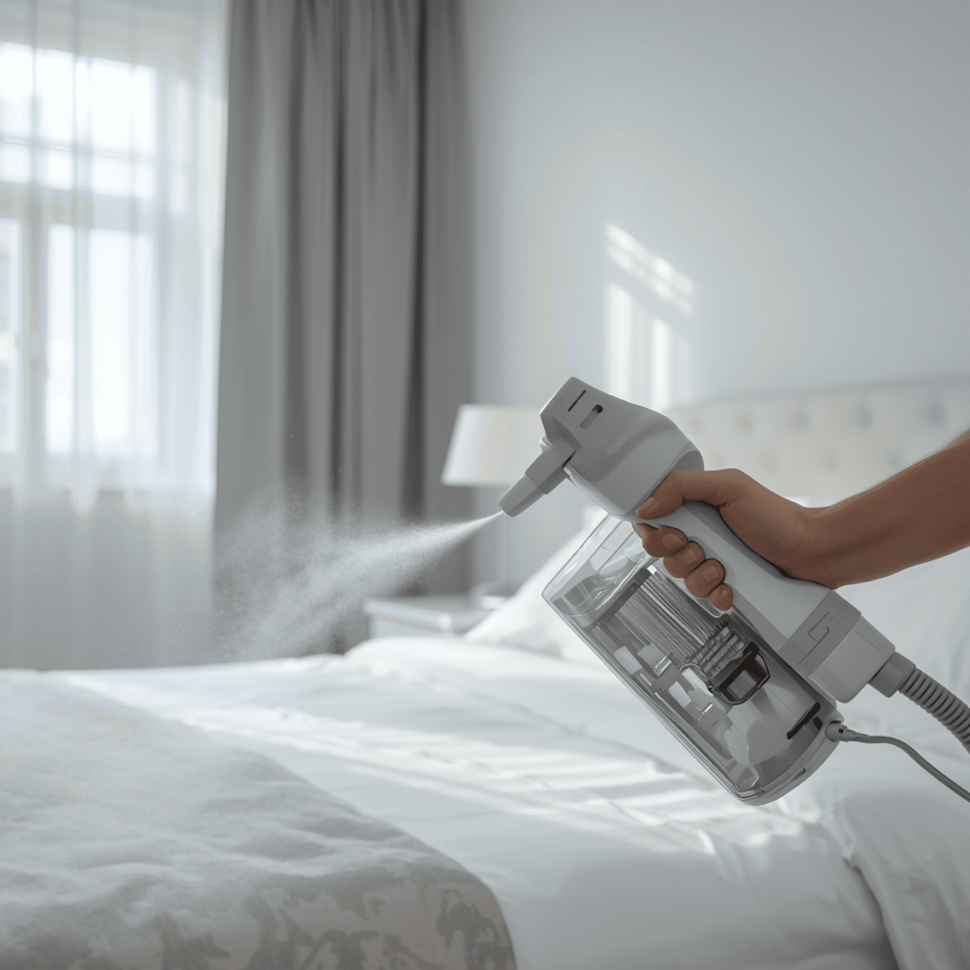 traitement professionnel contre les punaises de lit dans une chambre